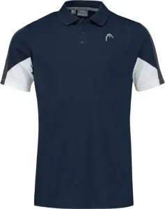 Head Club 22 Tech Polo Shirt Men Dark Blue L Tenisové tričko