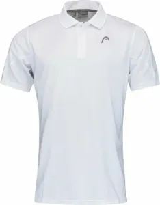 Head Club 22 Tech Polo Shirt Men White L Tenisové tričko