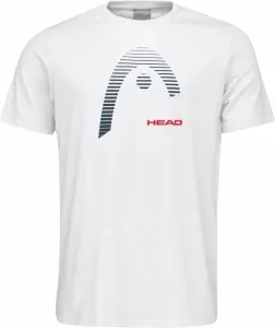 Head Club Carl T-Shirt Men White M Tenisové tričko