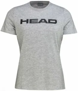 Head Club Lucy T-Shirt Women Grey Melange L Tenisové tričko