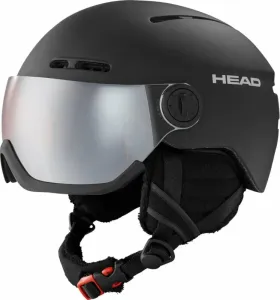 Head KNIGHT Pánska lyžiarska prilba, čierna, veľkosť m/l