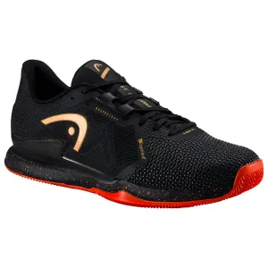 Head Sprint Pro 3.5 SF Clay Black Orange EUR 46 Men's Tennis Shoes #9543379