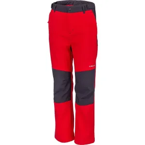 Head NAXOS Detské softshellové nohavice, červená, veľkosť 128-134
