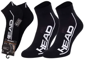 Head PERFORMANCE QUARTER 2P UNISEX Športové ponožky, čierna, veľkosť #412750