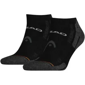 Head PERFORMANCE SNEAKER 2P Ponožky, čierna, veľkosť 35-38