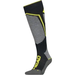 Head UNISEX SKI PERFORMANCE KNEEHIGH 1P Lyžiarske ponožky, čierna, veľkosť #461072