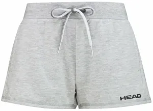 Head Club Ann Shorts Women Grey Melange M Tenisové šortky