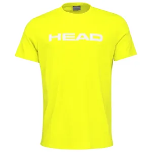 Pánské tričko Head  Club Basic T-Shirt Men Yellow XL