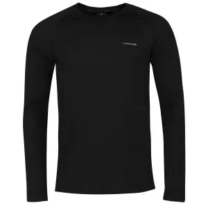 Head PALLONE Pánske tričko s dlhým rukávom, čierna, veľkosť #429031