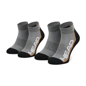 Head PERFORMANCE QUARTER 2PACK Unisex ponožky, čierna, veľkosť 35-38