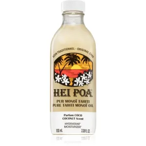 Hei Poa Pure Tahiti Monoï Oil Coconut multifunkčný olej na telo a vlasy 100 ml
