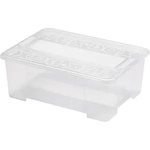 heidrun Plastový úložný box s vekom HEIDRUN TexBox 10l