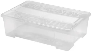heidrun Plastový úložný box s vekom HEIDRUN TexBox 28l