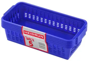 heidrun Plastový košík HEIDRUN 20,5x10x6,5cm 5ks