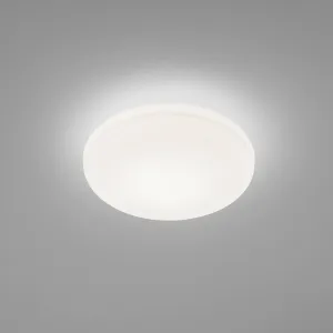 Stropné svietidlo Helestra Kymo LED, IP44, Ø 26 cm