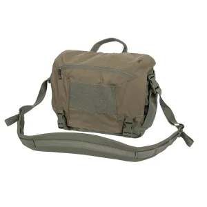 Taška cez rameno Helikon-Tex® Urban Courier Bag Medium® Cordura® - coyote-zelená (Farba: Coyote / Adaptive Green) #5807362