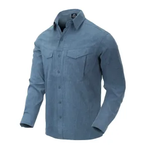 Košeľa s dlhým rukávom Helikon-Tex® Defender Mk2 Gentleman - Melange Blue (Farba: Melange Blue, Veľkosť: XL)
