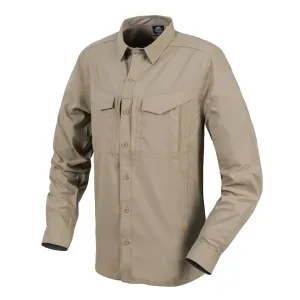 Košeľa s dlhým rukávom Helikon-Tex® Defender Mk2 Tropical - Silver Mink (Farba: Silver Mink, Veľkosť: L) #5807818