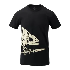 Tričko Full Body Skeleton Helikon-Tex® – Čierna (Farba: Čierna, Veľkosť: S)