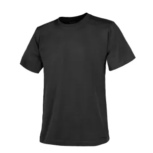Bavlněné tričko Helikon-Tex® s krátkým rukávem – Černá (Farba: Čierna, Veľkosť: S) #5806172
