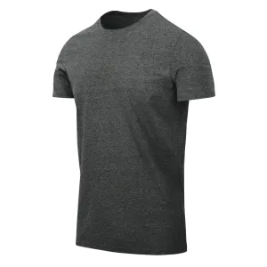 Tričko Slim Helikon-Tex® – Melange Grey / čierna (Farba: Melange Grey / čierna, Veľkosť: S) #5808922