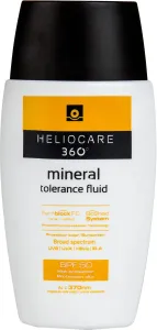 Heliocare Emulzia na opaľovanie s minerálnymi filtrami vhodná pre intolerantnú pokožku SPF 50 360° ( Mineral Tolerance Fluid) 50 ml