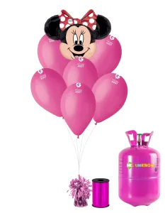 HeliumKing Hélium párty set - Minnie Mouse