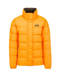 Orange-black men's down double-sided winter jacket HELLY HANSEN - Men #609478