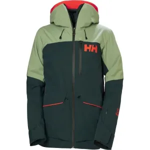 Helly Hansen POWCHASER LIFALOFT JACKET W Dámska lyžiarska bunda, zelená, veľkosť #4218095