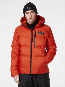 Oranžová pánska zimná prešívaná bunda HELLY HANSEN Active Winter #5574248