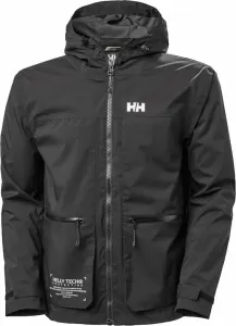 Helly Hansen Men's Move Hooded Rain Jacket Black XL Outdoorová bunda