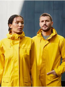 Helly Hansen W Moss Rain Coat Essential Yellow M Outdoorová bunda