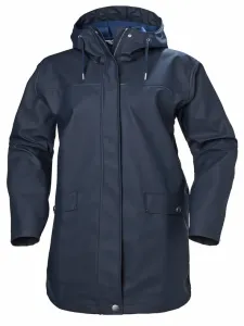 Helly Hansen Women's Moss Raincoat Navy XL Outdoorová bunda