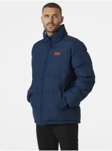 Men's blue reversible winter quilted jacket HELLY HANSEN YU 23 R - Men