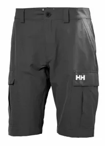 Helly Hansen HH QD CARGO Pánske outdoorové šortky, tmavo sivá, veľkosť #345706