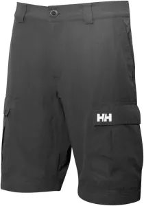 Helly Hansen HH QD CARGO Pánske outdoorové šortky, tmavo sivá, veľkosť #308037