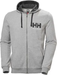Helly Hansen Men's HH Logo Full Zip Mikina Grey Melange XL