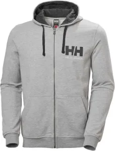 Helly Hansen Men's HH Logo Full Zip Mikina Grey Melange 2XL