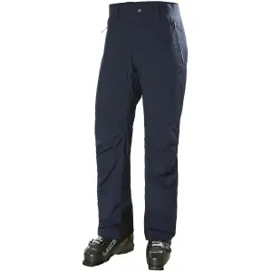 Helly Hansen BONANZA MONO MATERIAL INS PANT Pánske lyžiarske nohavice, tmavo modrá, veľkosť XL
