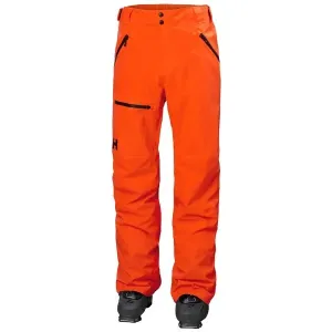 Helly Hansen SOGN CARGO PANT Pánske lyžiarske nohavice, oranžová, veľkosť #411403