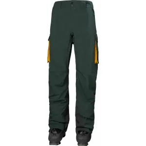 Helly Hansen ULLR Z PANT Pánske lyžiarske nohavice, tmavo zelená, veľkosť #4215845