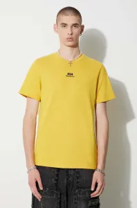 Bavlnené tričko Helly Hansen YU PATCH T-SHIRT s nášivkou, 53391