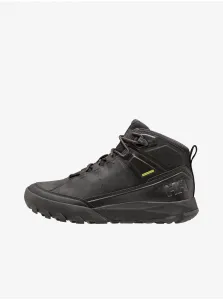 Black men's leather ankle boots HELLY HANSEN Sierra LX - Men #8112742