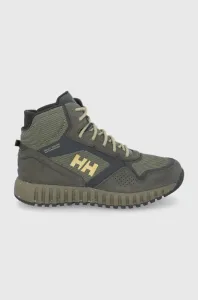 Zimné topánky Helly Hansen MONASHEE pánske, zelená farba