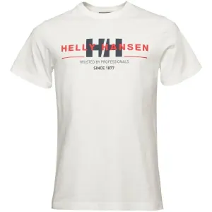 Helly Hansen CORE GRAPHIC Pánske tričko, biela, veľkosť