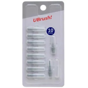 Herbadent UBrush! náhradné medzizubné kefky 1,2 mm Grey 1 ks