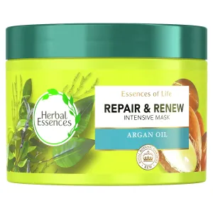 Herbal Essences Repair & Renew Argan Oil Intensive Mask 450 ml maska na vlasy pre ženy na poškodené vlasy; na šedivé vlasy