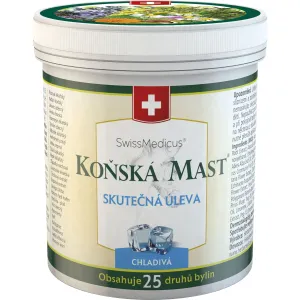 Herbamedicus Koňská masť chladná masť s chladivým účinkom 250 ml