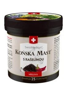 Herbamedicus Konská masť s rašelinou hrejivá v plastovej dóze 250 ml