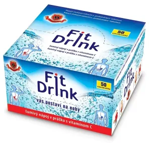 HERBEX FIT DRINK šumivý nápoj v prášku, vrecúška 1x50 ks